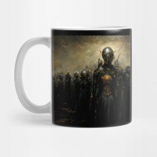 Dark Army of the Elves - Gold and Black Mug